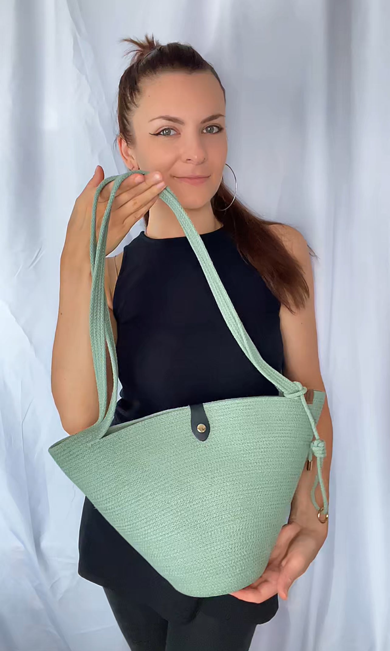 Borsa a cono + Porta trucchi