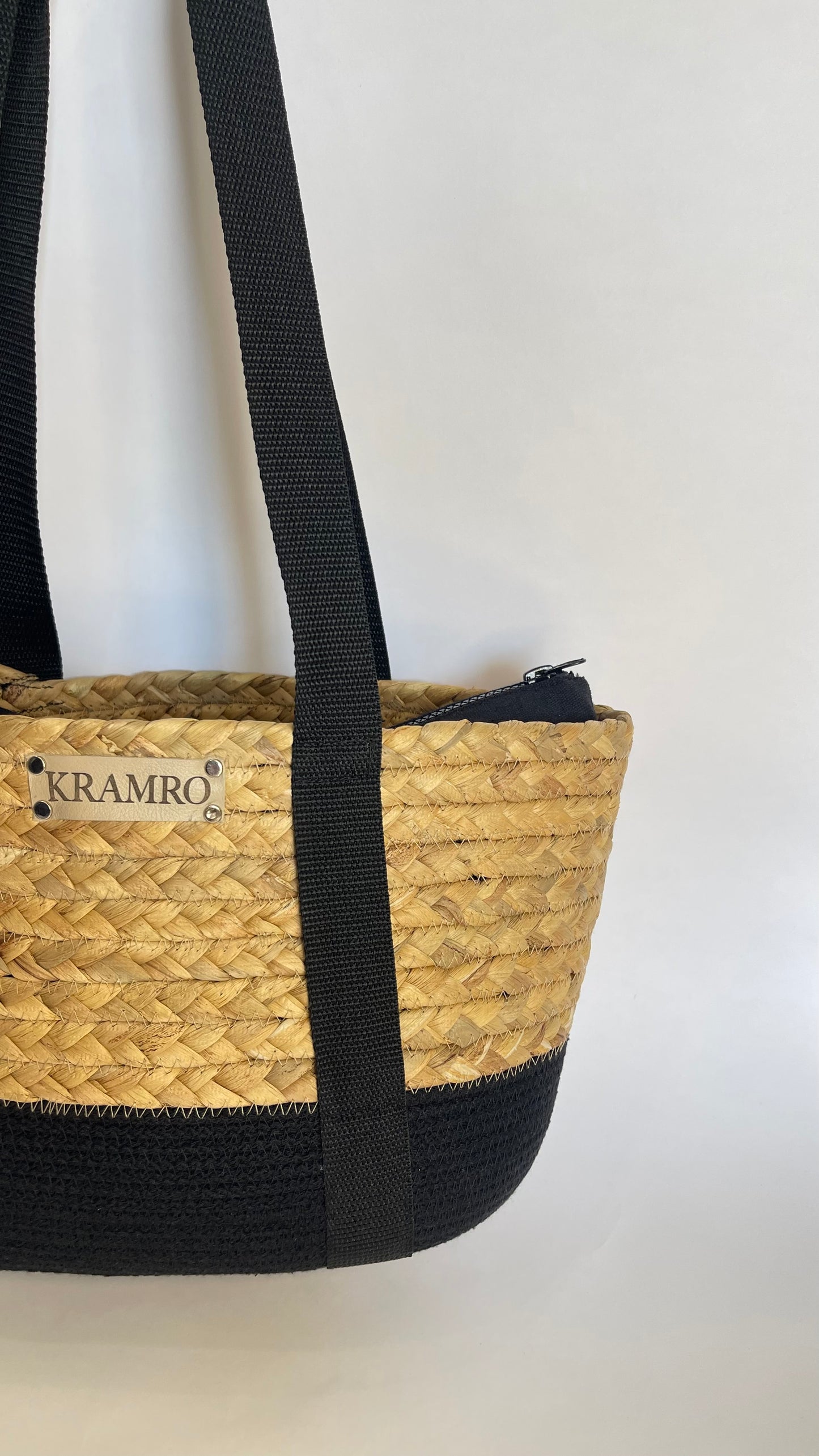 Borsa in corda e giacinto d’acqua