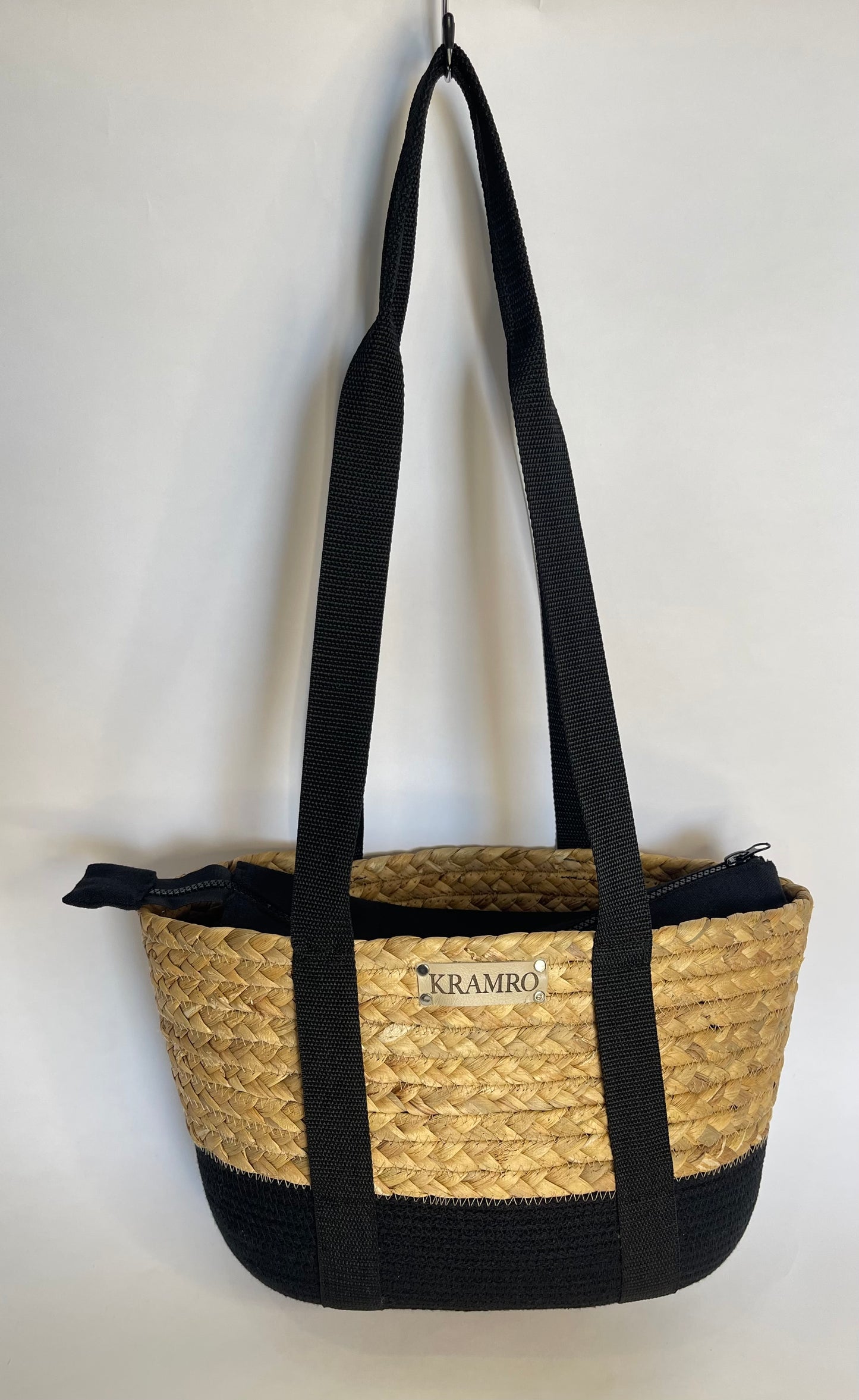 Borsa in corda e giacinto d’acqua