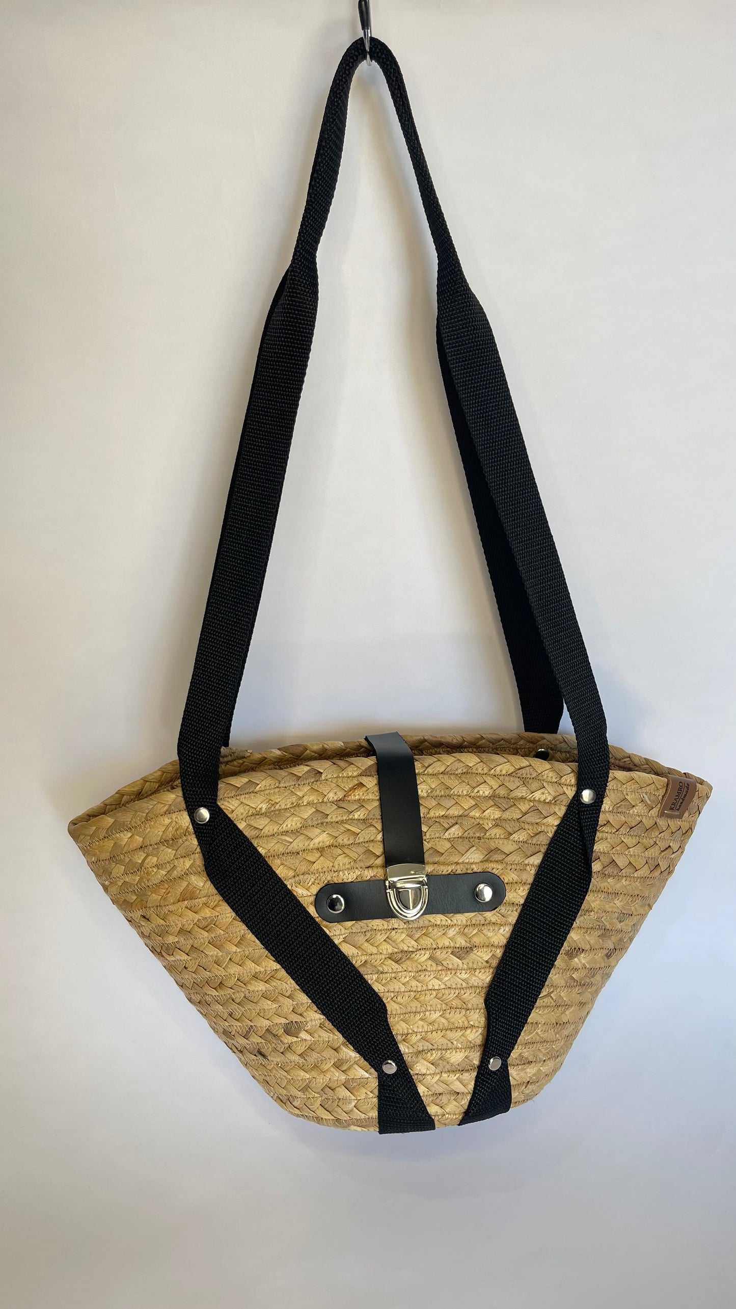 Borsa in treccia ( Giacinto d’acqua essiccato )