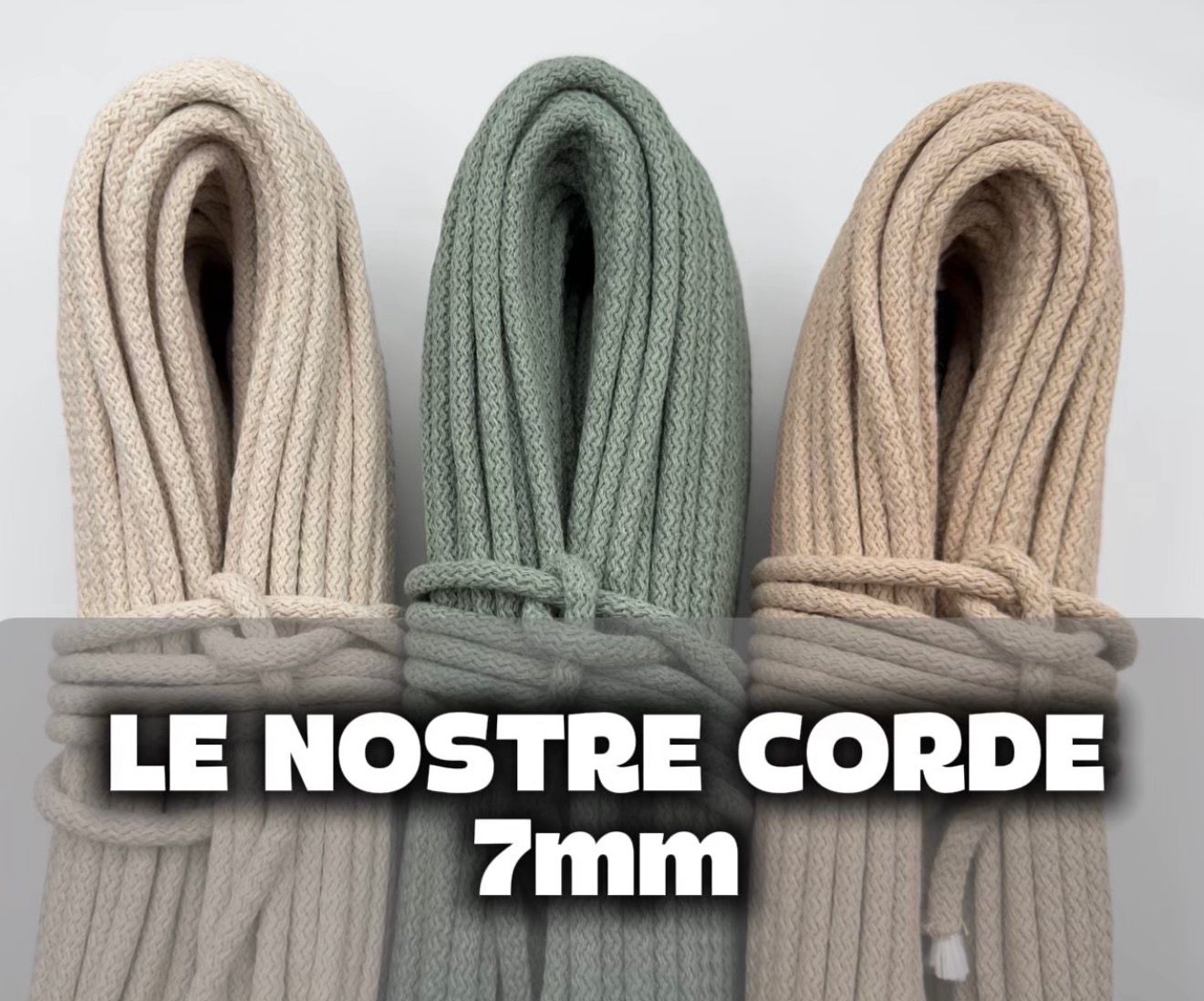 Corde da cucire 7mm