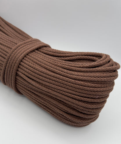 CORDE DI COTONE CON ANIMA IN POLIESTERE DA 5mm