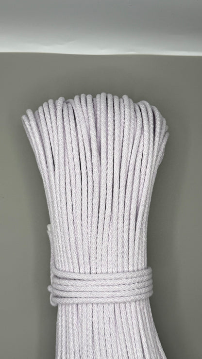 CORDE DI COTONE CON ANIMA IN POLIESTERE DA 5mm