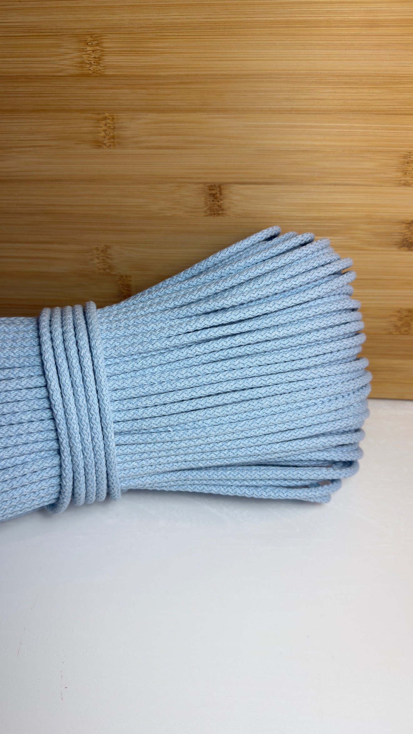 CORDE DI COTONE CON ANIMA IN POLIESTERE DA 5mm