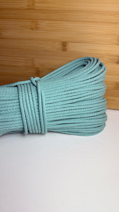 CORDE DI COTONE CON ANIMA IN POLIESTERE DA 5mm