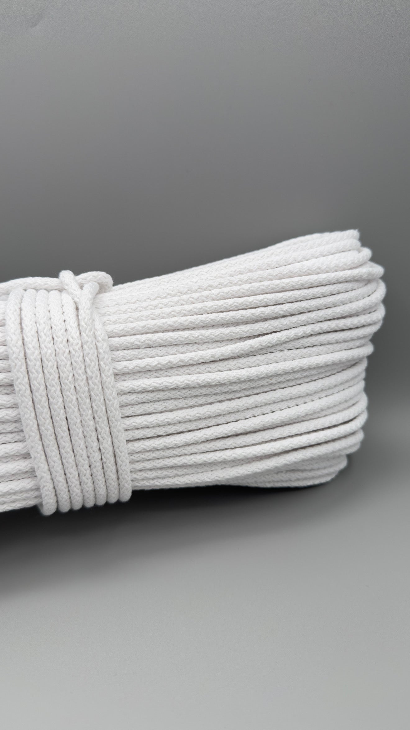 CORDE DI COTONE CON ANIMA IN POLIESTERE DA 5mm