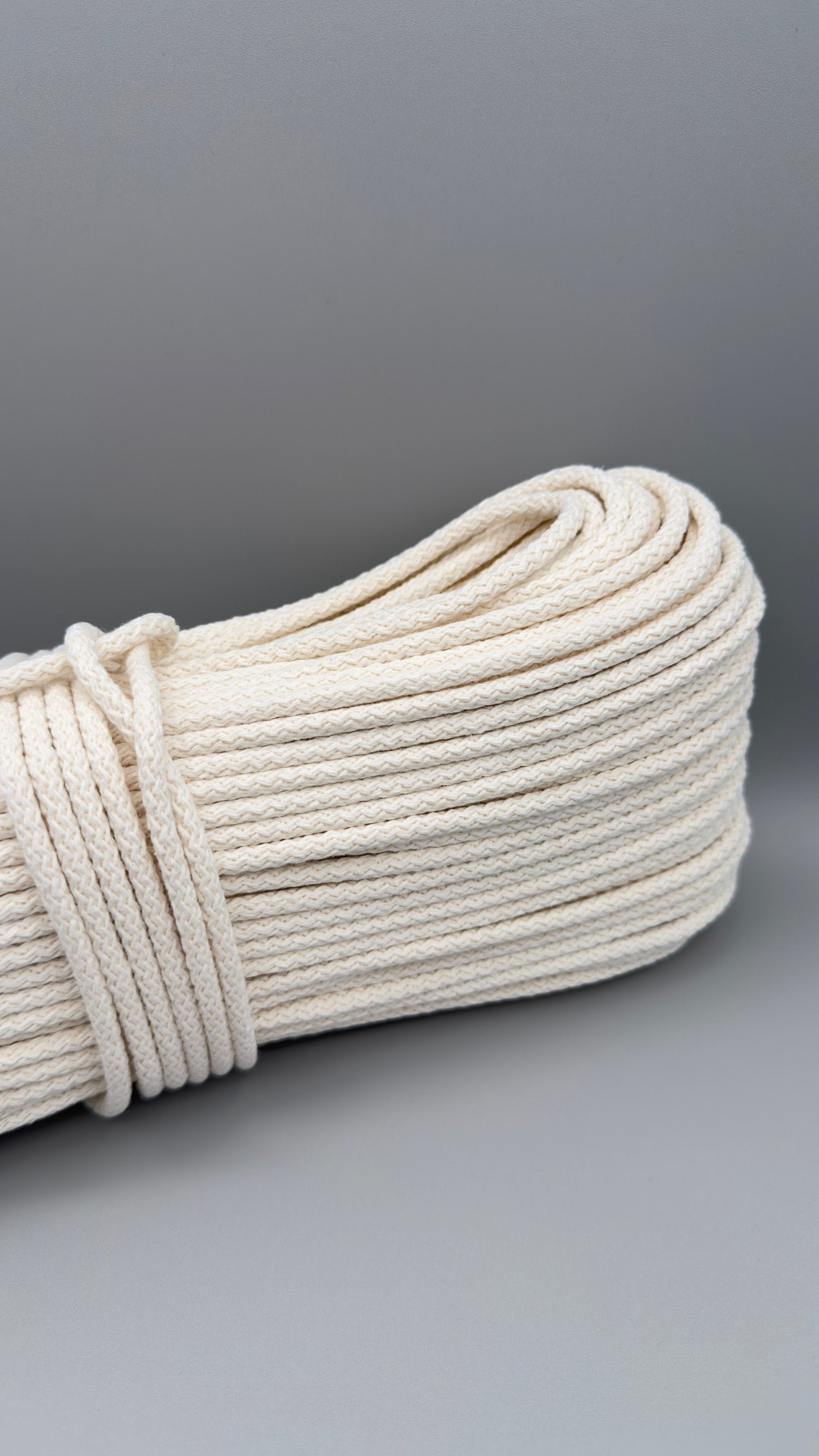 CORDE DI COTONE CON ANIMA IN POLIESTERE DA 5mm