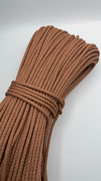 CORDE DI COTONE CON ANIMA IN POLIESTERE DA 5mm