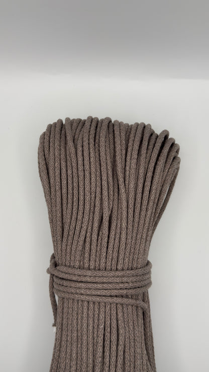 CORDE DI COTONE CON ANIMA IN POLIESTERE DA 5mm