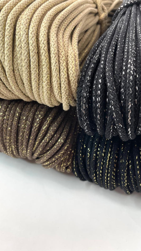 CORDE DI COTONE LUREX