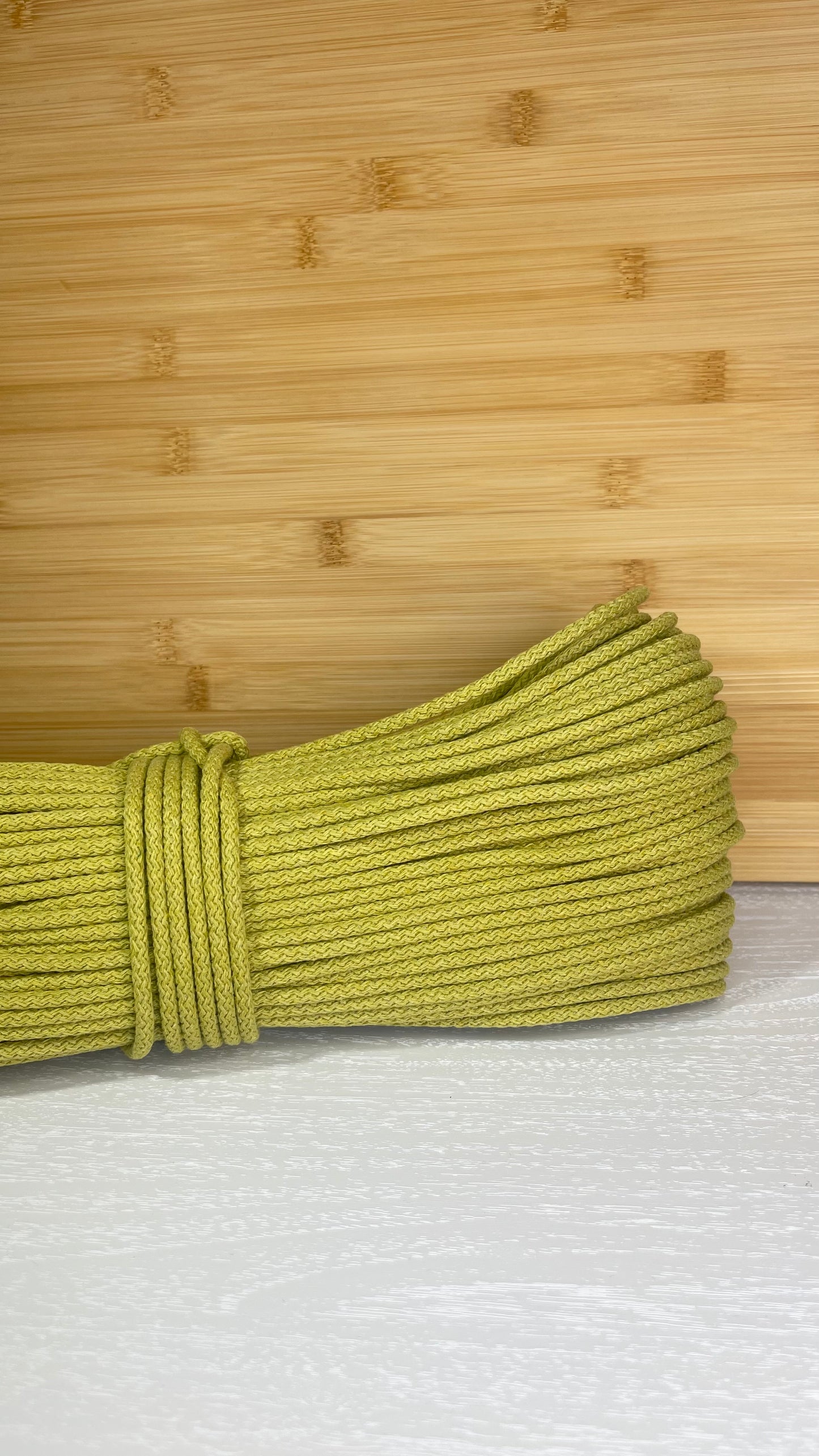 CORDE DI COTONE CON ANIMA IN POLIESTERE DA 5mm