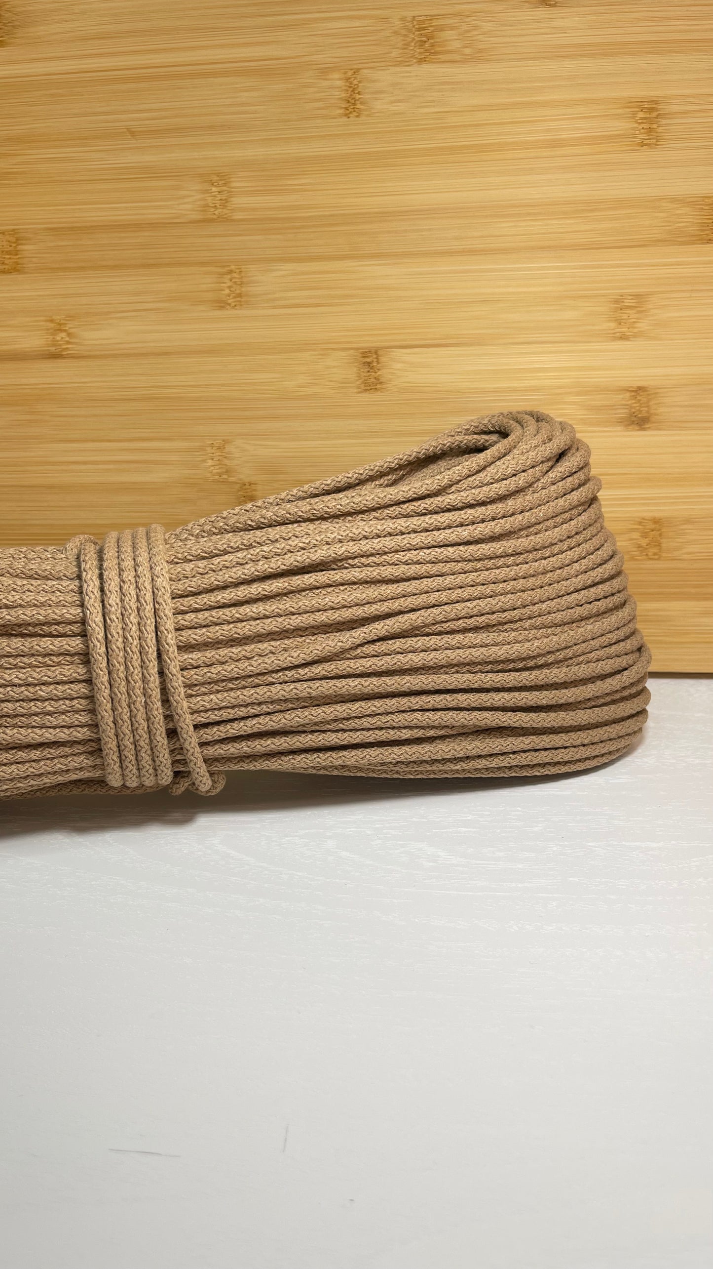 CORDE DI COTONE CON ANIMA IN POLIESTERE DA 5mm