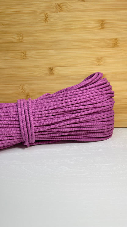 CORDE DI COTONE CON ANIMA IN POLIESTERE DA 5mm