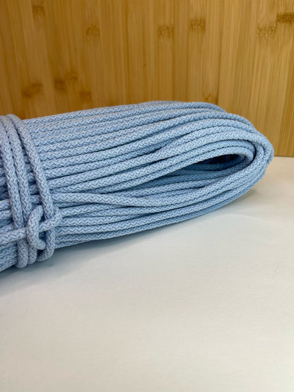 CORDE DI COTONE CON ANIMA IN POLIESTERE DA 5mm