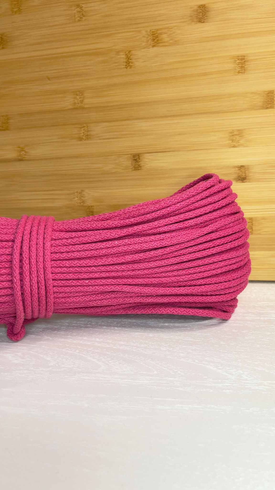 CORDE DI COTONE CON ANIMA IN POLIESTERE DA 5mm