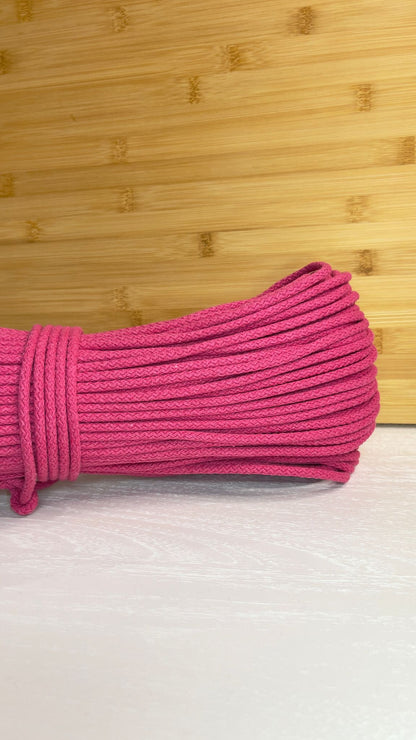 CORDE DI COTONE CON ANIMA IN POLIESTERE DA 5mm