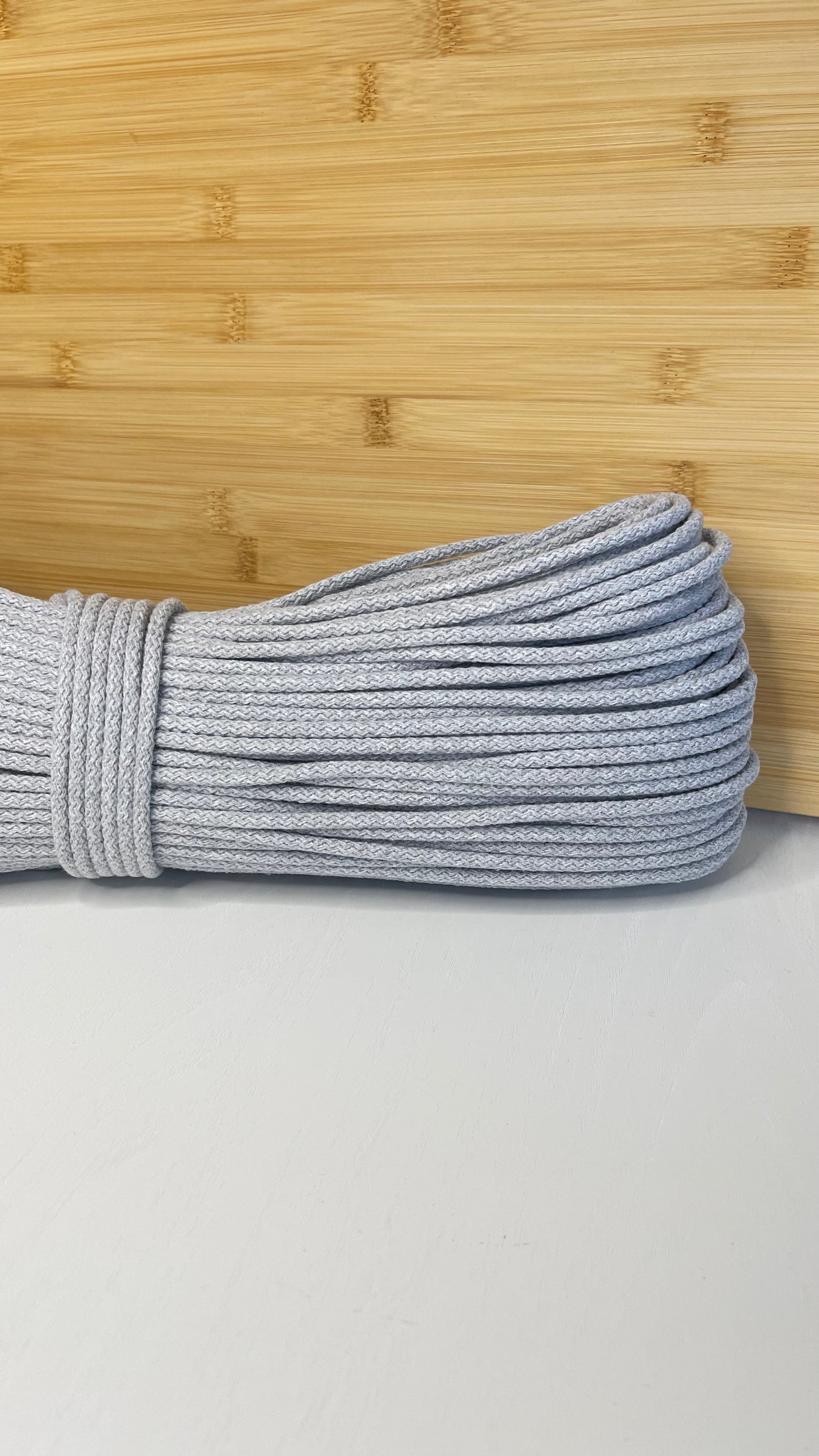 CORDE DI COTONE CON ANIMA IN POLIESTERE DA 5mm