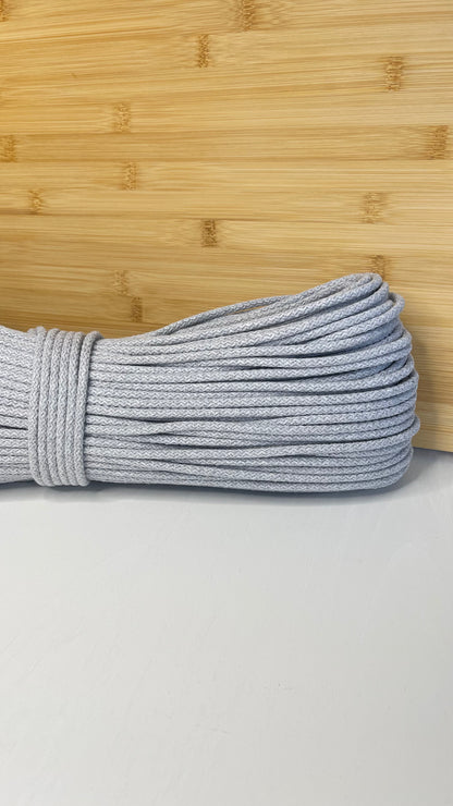 CORDE DI COTONE CON ANIMA IN POLIESTERE DA 5mm