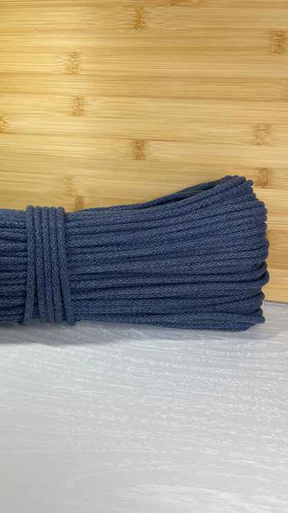 CORDE DI COTONE CON ANIMA IN POLIESTERE DA 5mm