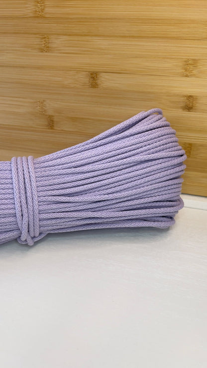 CORDE DI COTONE CON ANIMA IN POLIESTERE DA 5mm