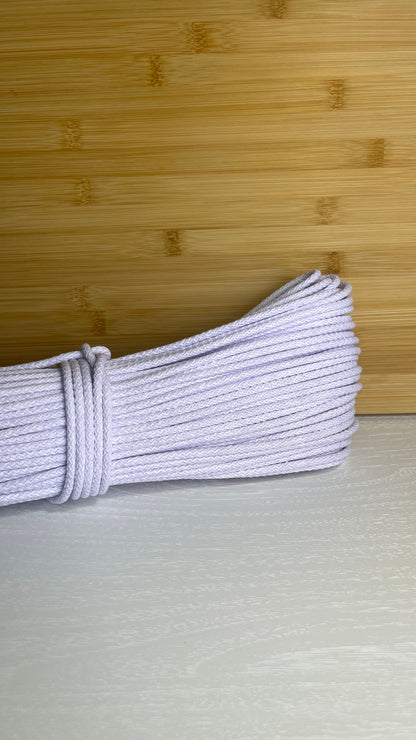 CORDE DI COTONE CON ANIMA IN POLIESTERE DA 5mm