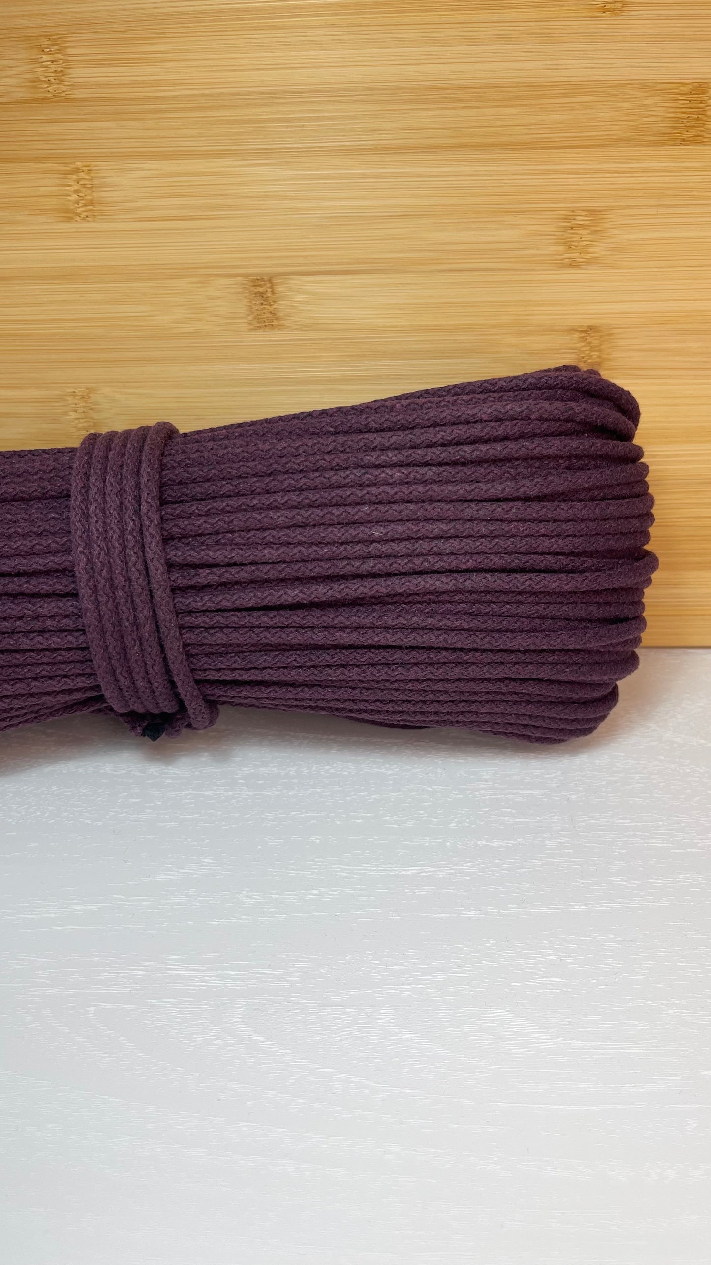 CORDE DI COTONE CON ANIMA IN POLIESTERE DA 5mm