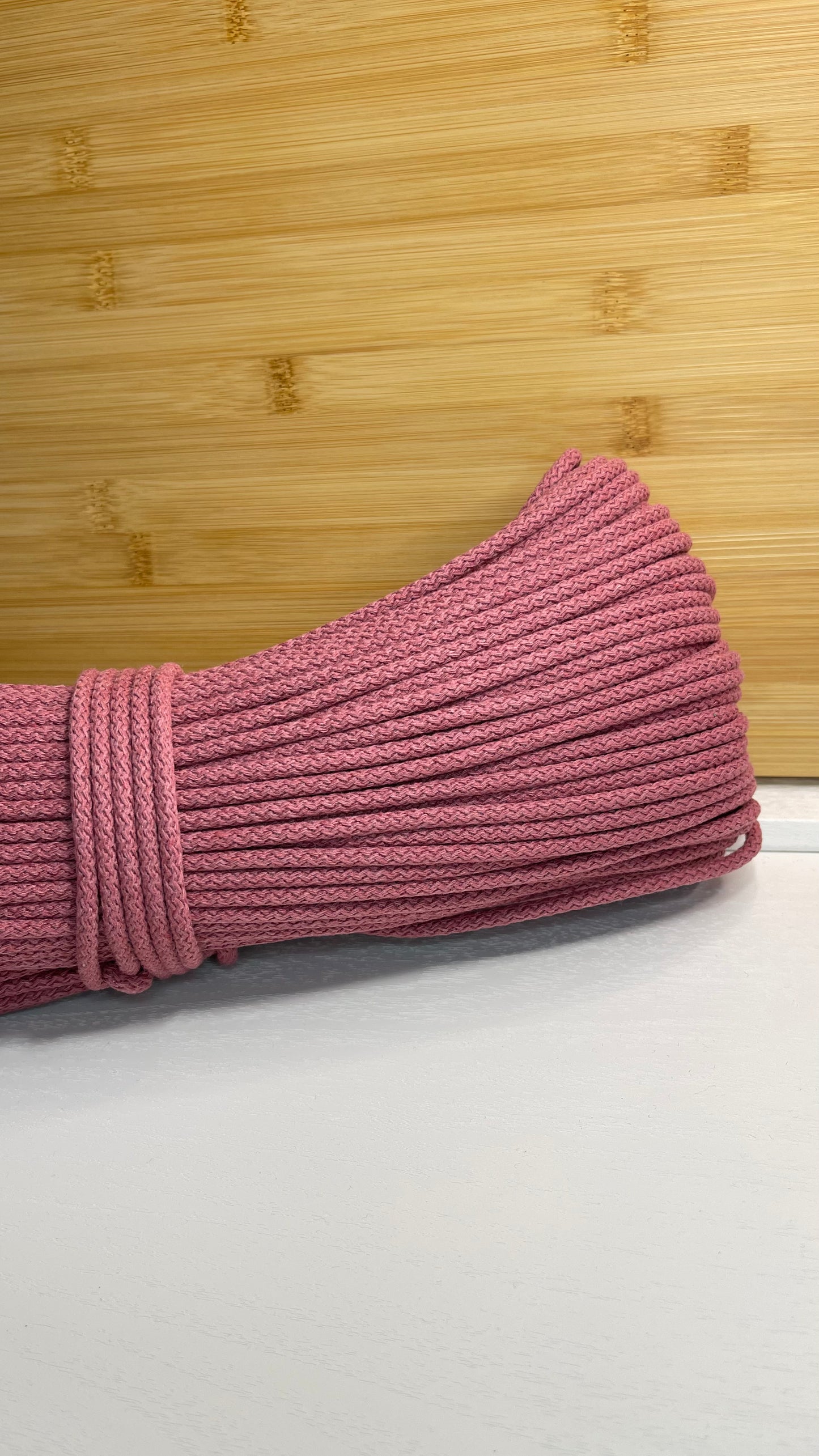 CORDE DI COTONE CON ANIMA IN POLIESTERE DA 5mm