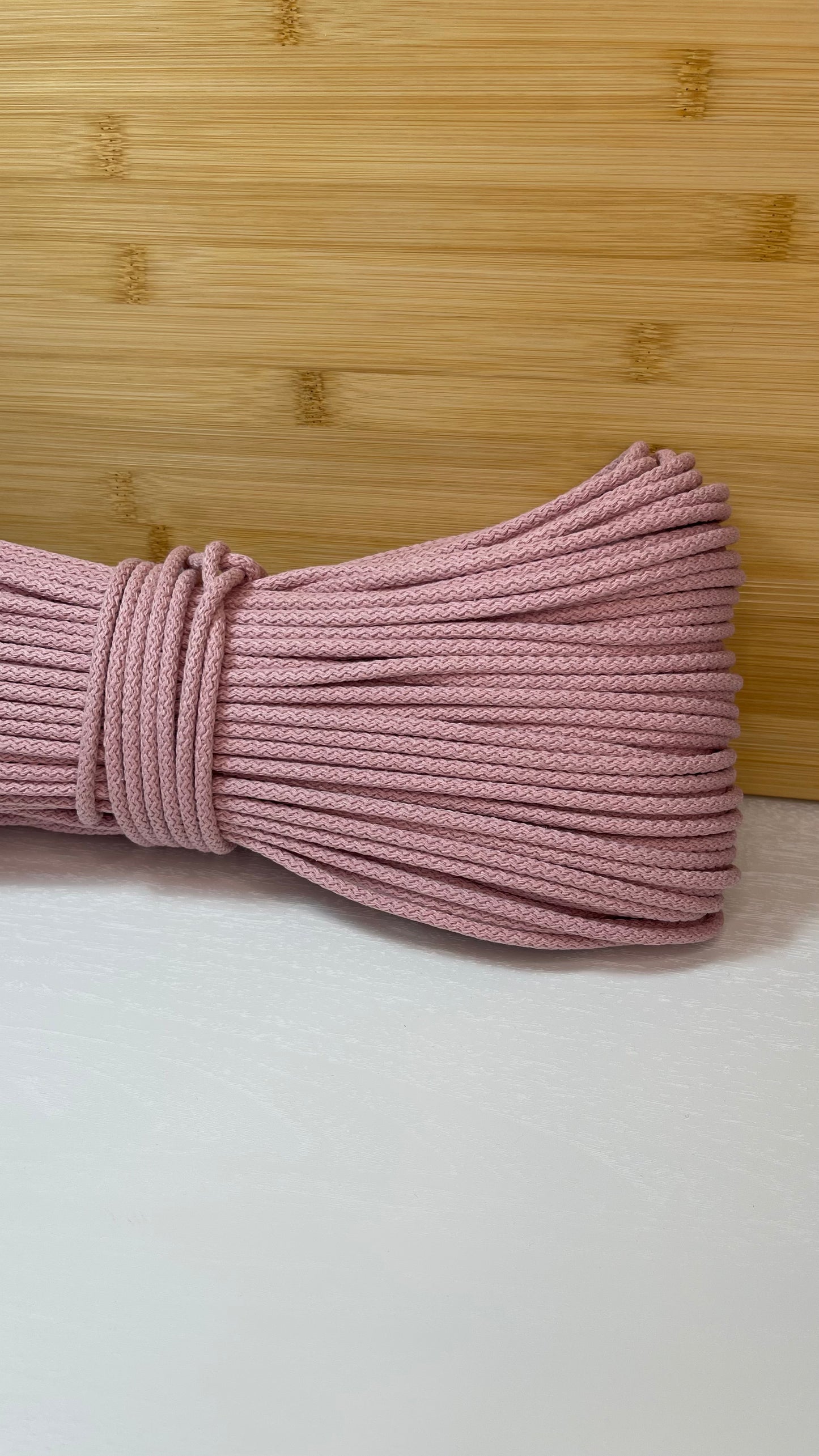 CORDE DI COTONE CON ANIMA IN POLIESTERE DA 5mm