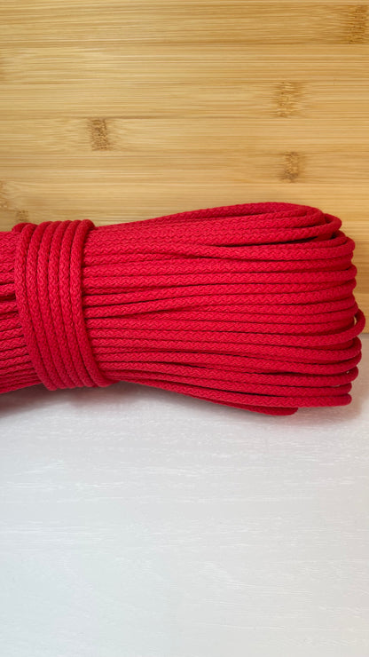 CORDE DI COTONE CON ANIMA IN POLIESTERE DA 5mm