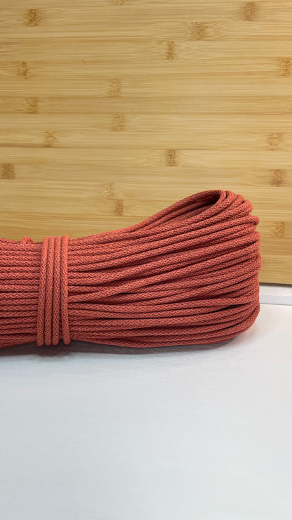 CORDE DI COTONE CON ANIMA IN POLIESTERE DA 5mm