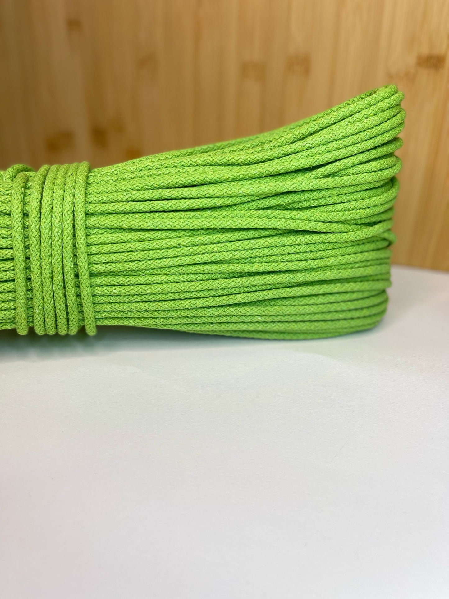 CORDE DI COTONE CON ANIMA IN POLIESTERE DA 5mm