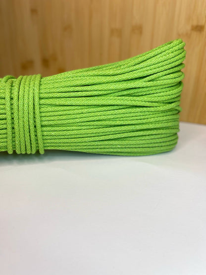 CORDE DI COTONE CON ANIMA IN POLIESTERE DA 5mm