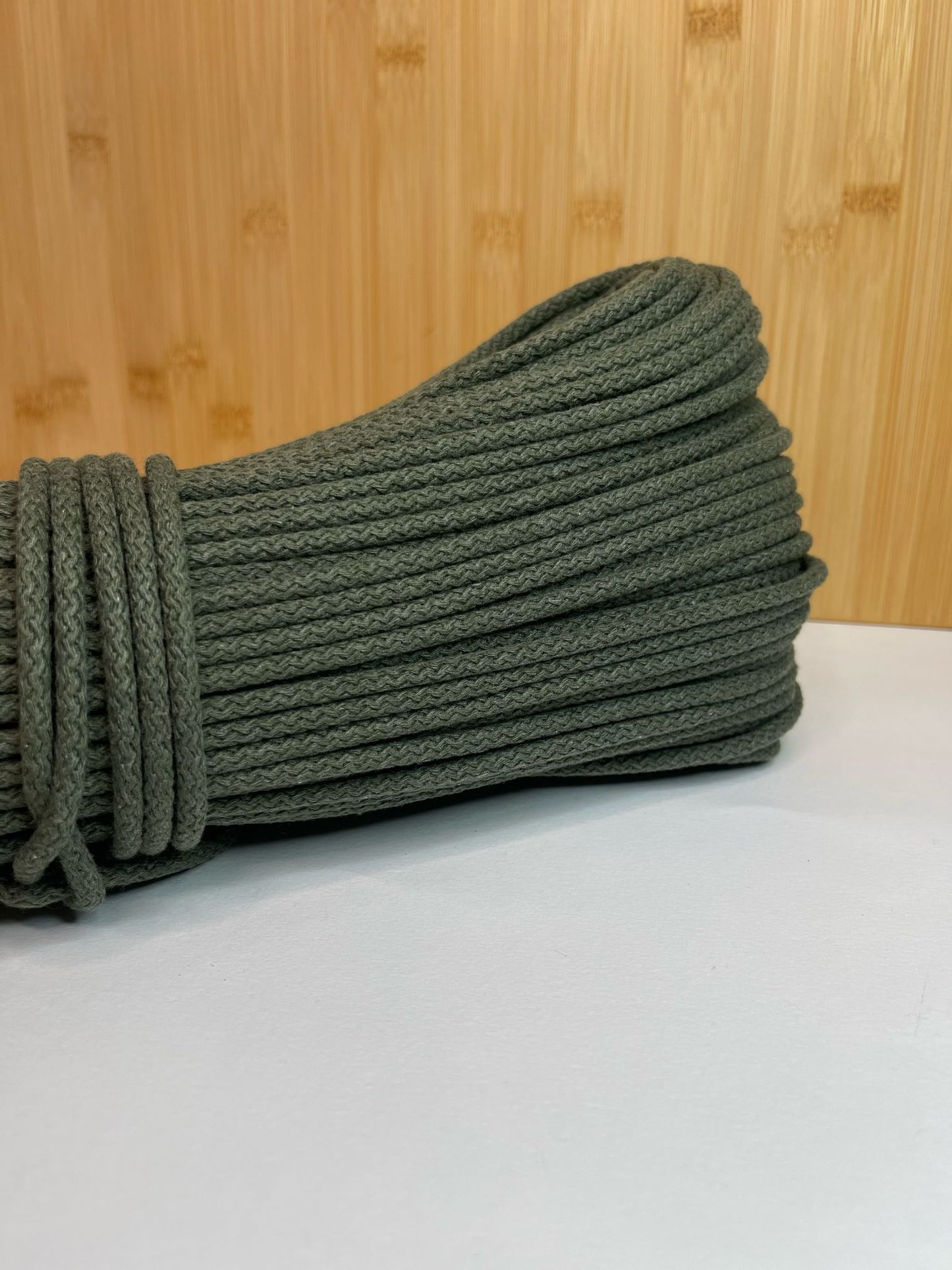 CORDE DI COTONE CON ANIMA IN POLIESTERE DA 5mm